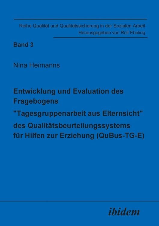 Produktbild: Heimanns, N: Entwicklung und Evaluation des Fragebogens &iquest;Tag