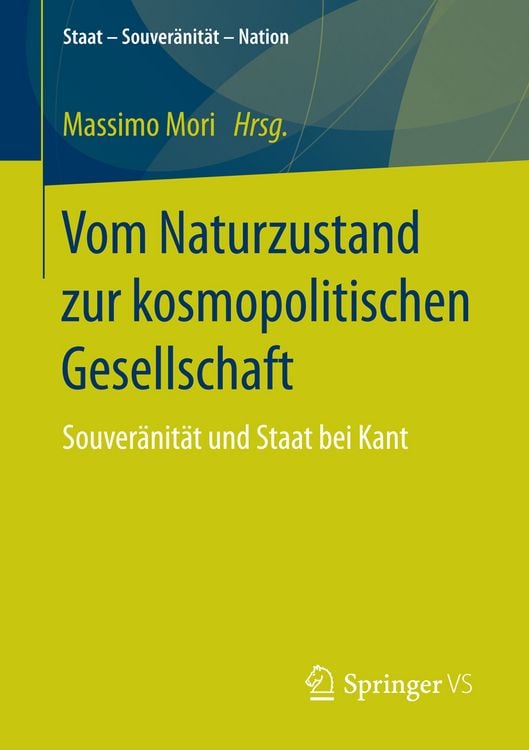 Produktbild: Vom Naturzustand zur kosmopolitischen Gesellschaft
