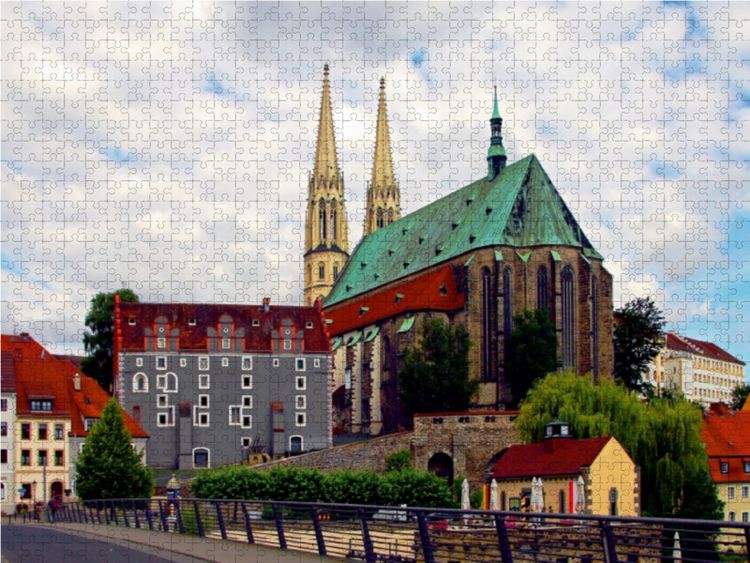 Produktbild: CALVENDO Puzzle Pfarrkirche St. Peter und Paul | 1000 Teile Lege-Gr&ouml;&szlig;e 64x48cm Foto-Puzzle f&uuml;r gl&uuml;ckliche Stunden