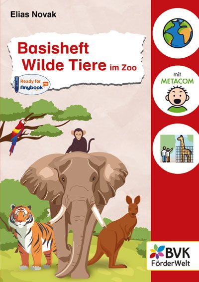 Produktbild: Basisheft Wilde Tiere im Zoo
