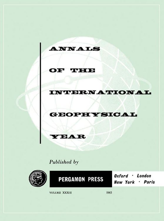 Produktbild: Annals of the International Geophysical Year