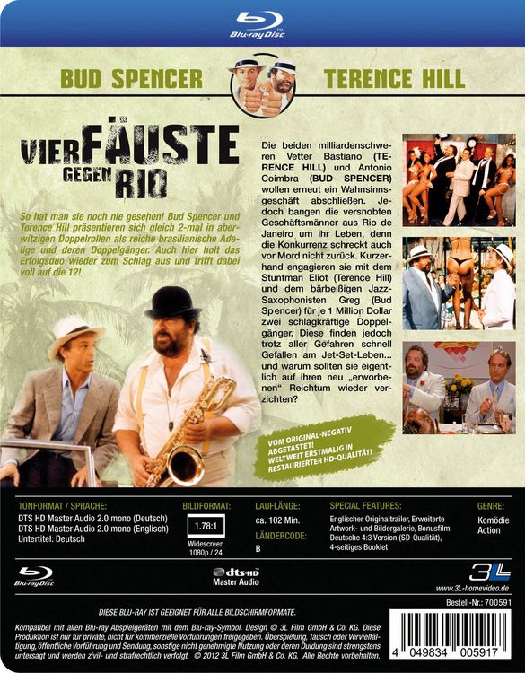 Produktbild: Vier F&auml;uste gegen Rio [LE]
