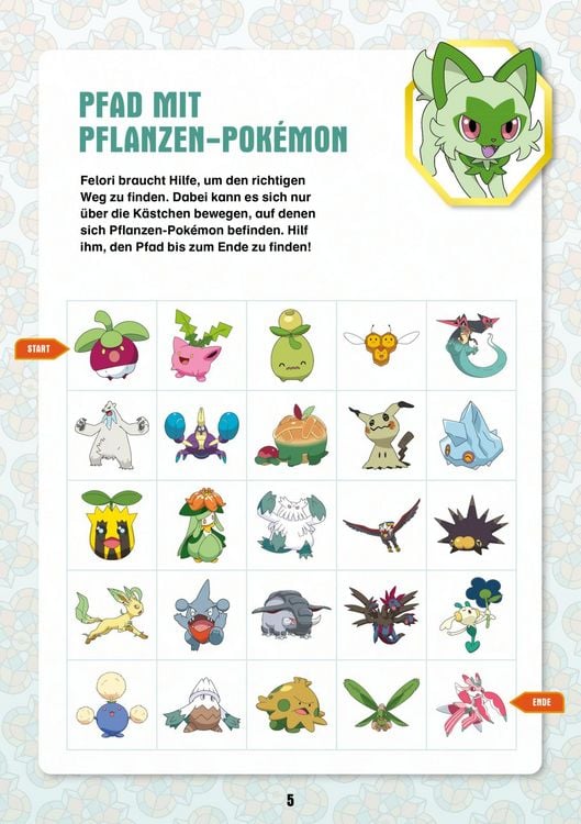 Produktbild: Pok&eacute;mon Activity-Buch: Mein toller Mal- und R&auml;tselblock