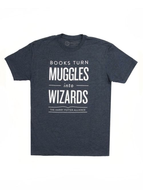 Produktbild: Books Turn Muggles Into Wizards Unisex T-Shirt Large