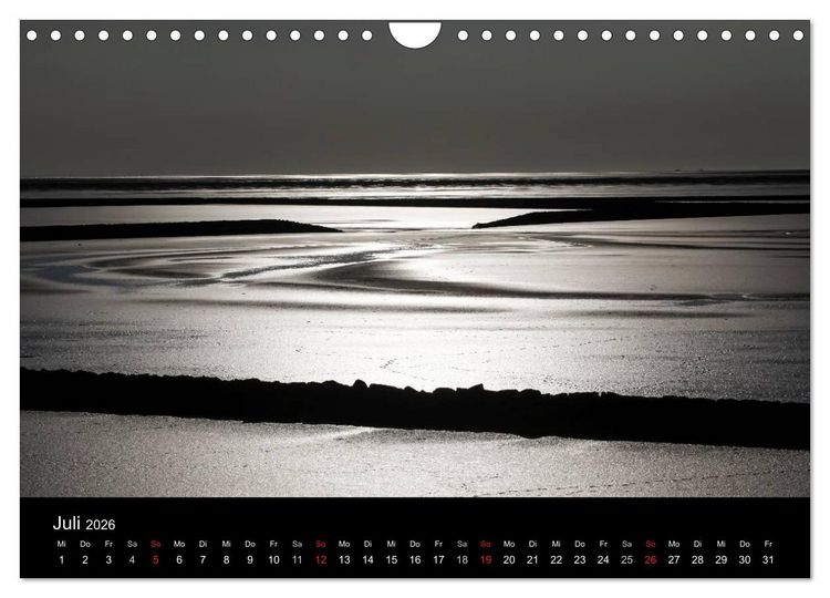 Produktbild: Wattenmeer (Wandkalender 2026 DIN A4 quer), CALVENDO Monatskalender