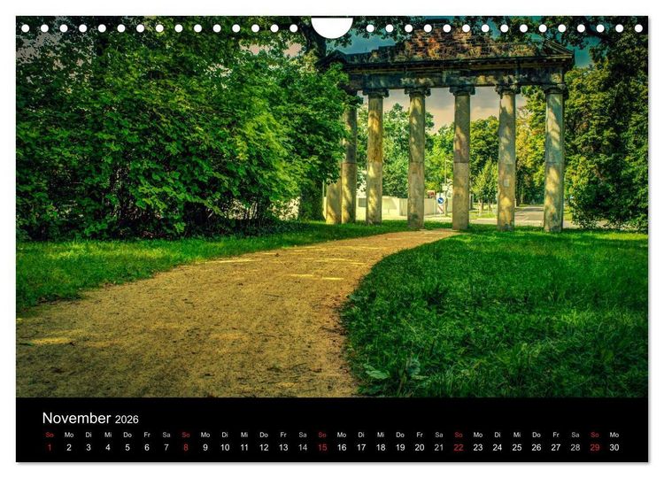 Produktbild: Dessau - Kulturlandschaft (Wandkalender 2026 DIN A4 quer), CALVENDO Monatskalender
