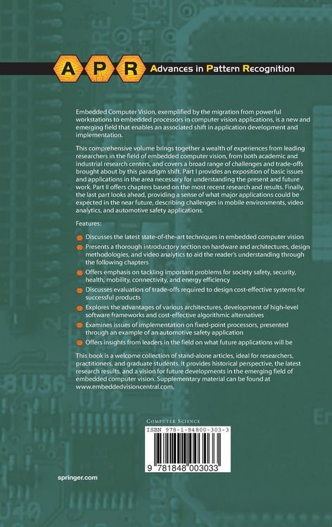 Produktbild: Embedded Computer Vision
