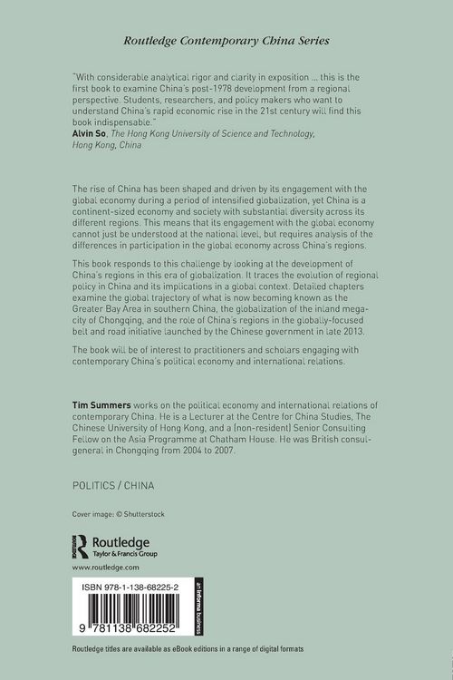 Produktbild: China's Regions in an Era of Globalization