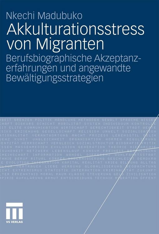 Produktbild: Akkulturationsstress von Migranten