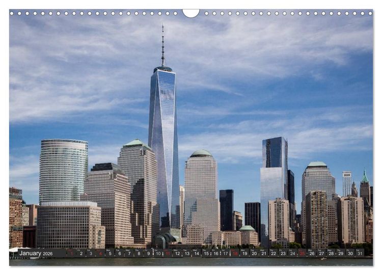 Produktbild: New York City favorites / UK-Version (Wall Calendar 2026 DIN A3 landscape), CALVENDO 12 Month Wall Calendar