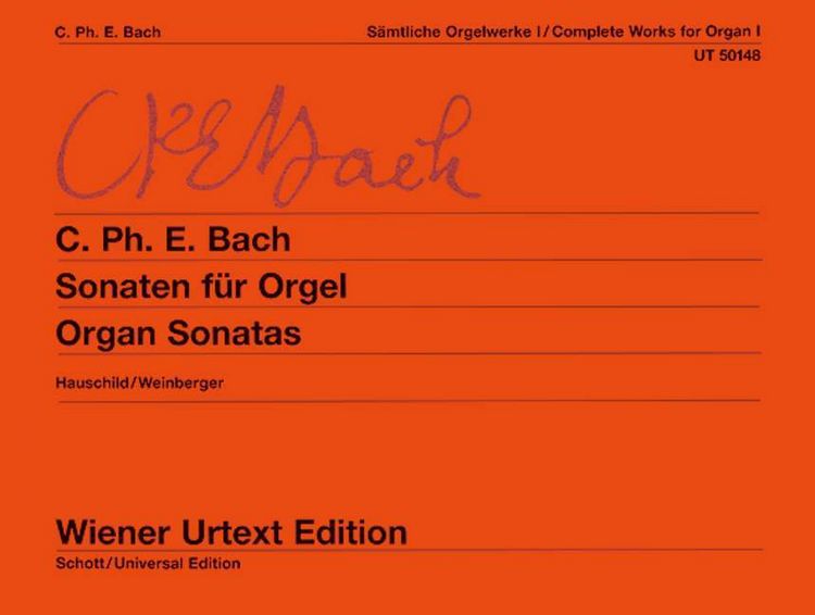 Produktbild: Bach, C: S&auml;mtliche Orgelwerke 1