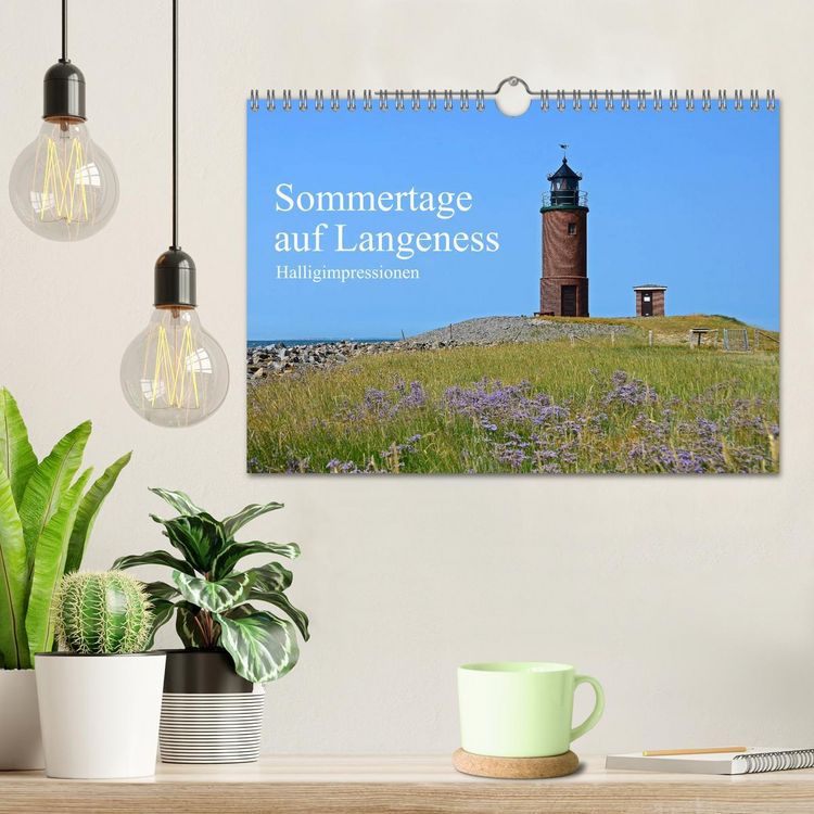 Produktbild: Sommertage auf Langeness (Wandkalender 2026 DIN A4 quer), CALVENDO Monatskalender