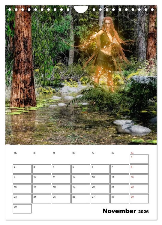 Produktbild: Im Land der imagin&auml;ren Feen (Wandkalender 2026 DIN A4 hoch), CALVENDO Monatskalender