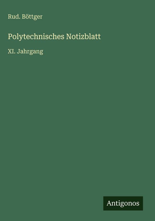 Produktbild: Polytechnisches Notizblatt
