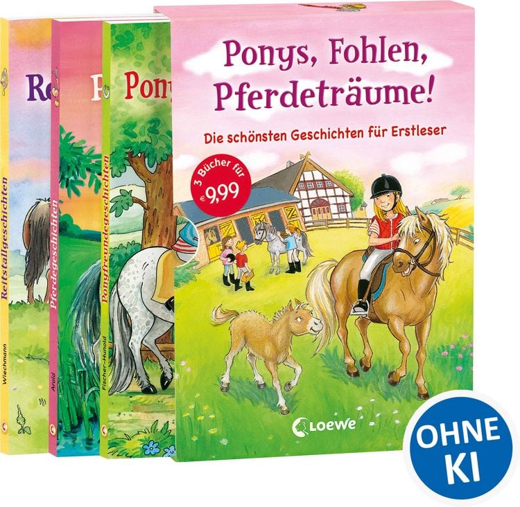 Produktbild: Lesel&ouml;wen - Ponys, Fohlen, Pferdetr&auml;ume!