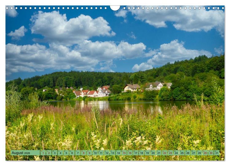 Produktbild: Die Stauden - Malerische Landschaft zwischen Wertach und Mindel (Wandkalender 2026 DIN A3 quer), CALVENDO Monatskalender