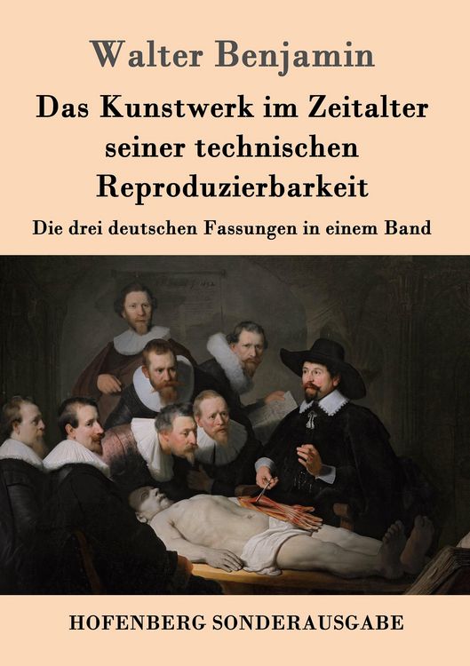 Produktbild: Das Kunstwerk im Zeitalter seiner technischen Reproduzierbarkeit