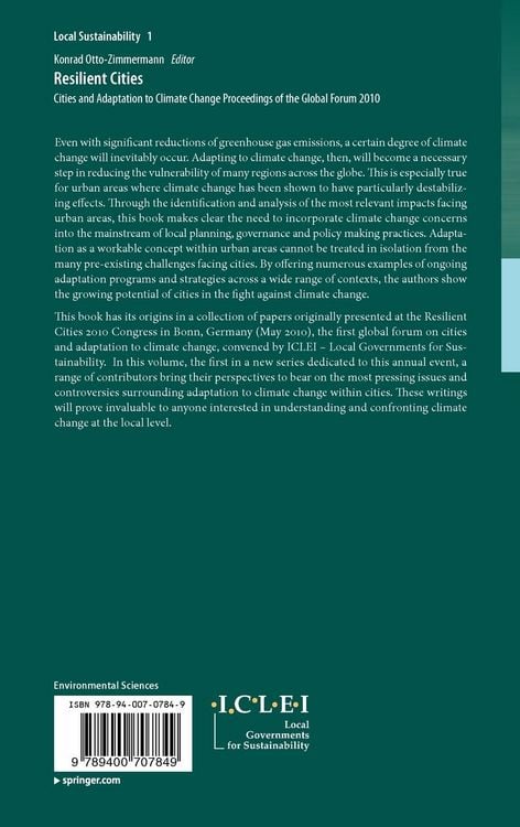 Produktbild: Resilient Cities