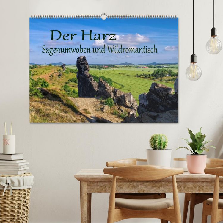 Produktbild: Der Harz - Sagenumwoben und Wildromantisch (Wandkalender 2026 DIN A2 quer), CALVENDO Monatskalender