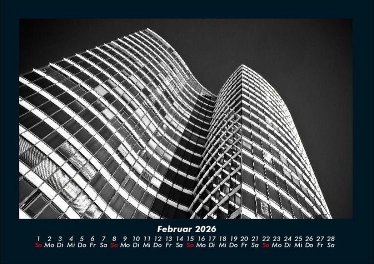 Produktbild: Hochh&auml;user - Architektur 2026 Fotokalender DIN A4