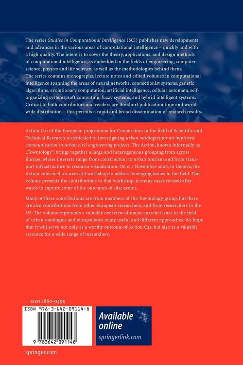 Produktbild: Ontologies for Urban Development
