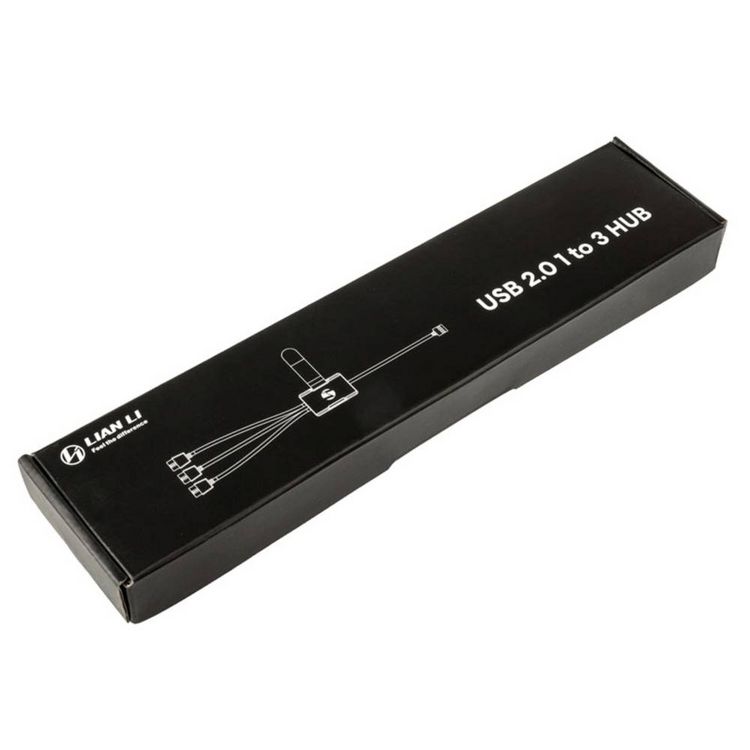 Produktbild: Lian Li PW-U2HB USB-Adapter Schwarz