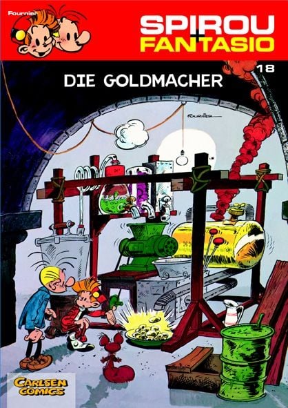 Produktbild: Spirou und Fantasio 18: Die Goldmacher