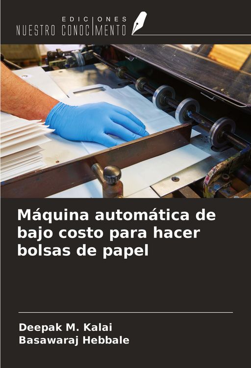 Produktbild: M&aacute;quina autom&aacute;tica de bajo costo para hacer bolsas de papel