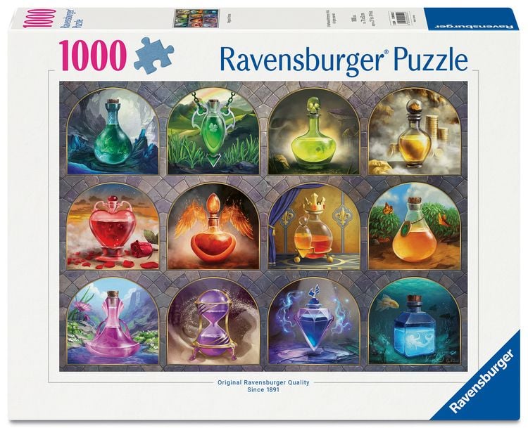 Produktbild: Erwachsenenpuzzle 1000 Teile - Zaubertr&auml;nke