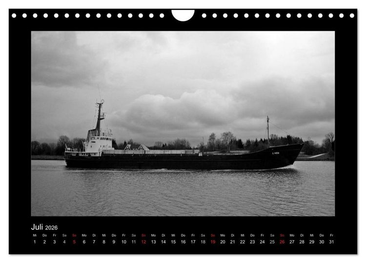 Produktbild: Alte Schiffe (Wandkalender 2026 DIN A4 quer), CALVENDO Monatskalender