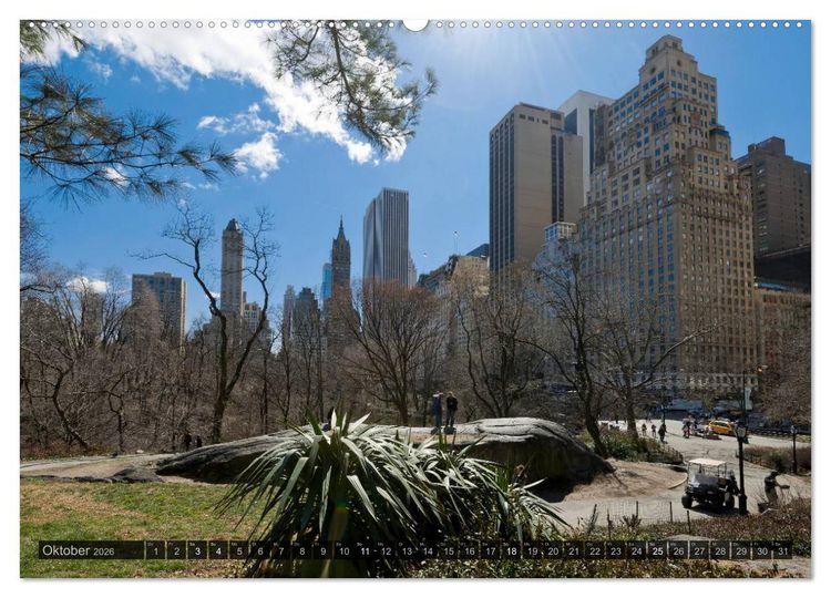 Produktbild: New York (Wandkalender 2026 DIN A2 quer), CALVENDO Monatskalender