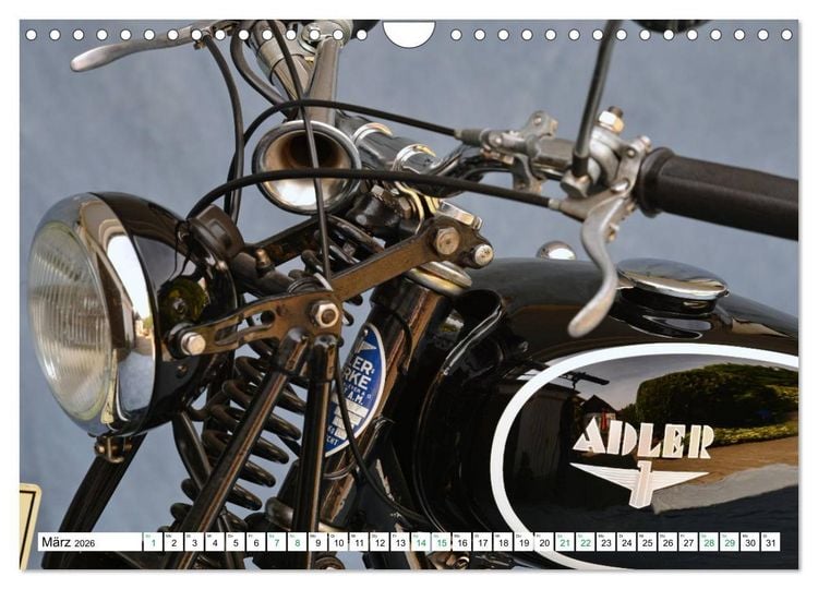 Produktbild: Adler MF 1 (Wandkalender 2026 DIN A4 quer), CALVENDO Monatskalender