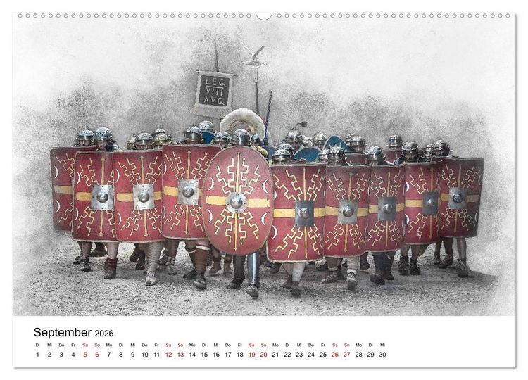 Produktbild: Zur Zeit der r&ouml;mischen Legion (Wandkalender 2026 DIN A2 quer), CALVENDO Monatskalender