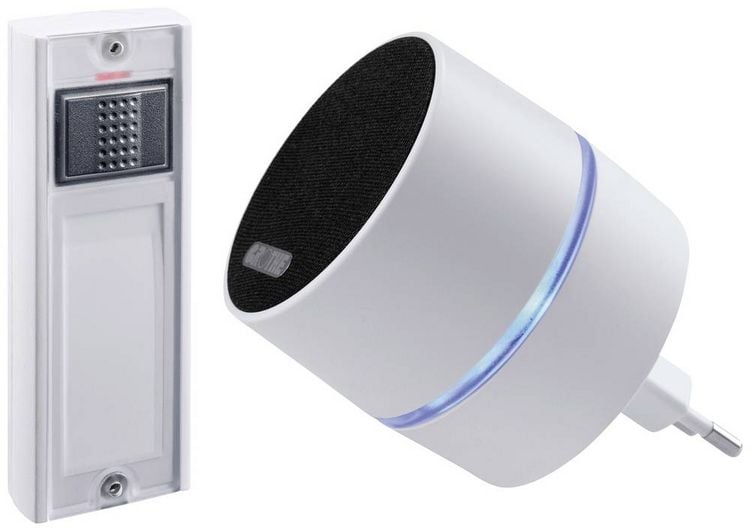 Produktbild: Grothe 43600 Funkgong Komplett-Set mit Namensschild