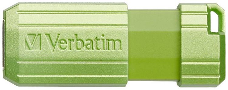 Produktbild: Verbatim USB DRIVE 2.0 PINSTRIPE USB-Stick 128GB Eucalyptus, Gr&uuml;n 49462 USB-A (USB 2.0)