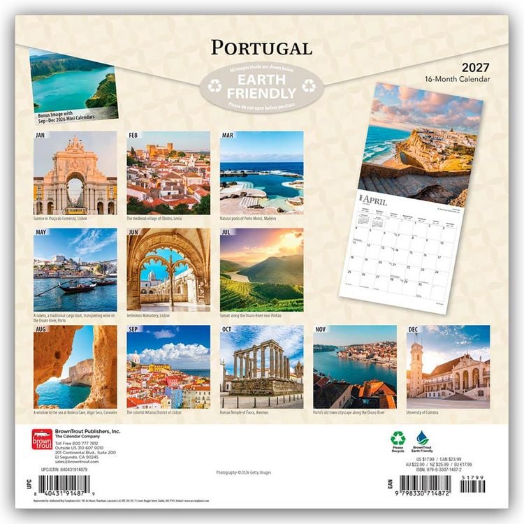 Produktbild: Portugal 2027 &ndash; 16-Monatskalender