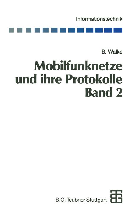 Bild vom Artikel Mobilfunknetze und ihre Protokolle vom Autor Bernhard Walke