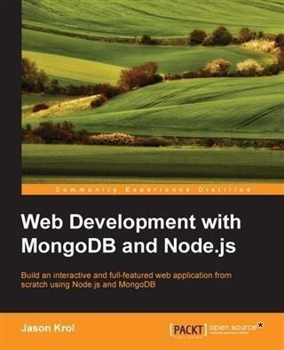 Produktbild: Web Development with MongoDB and Node.js
