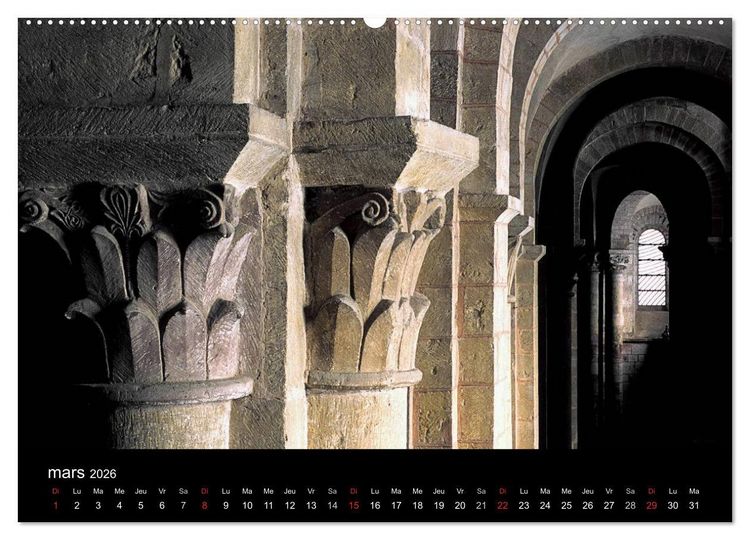 Produktbild: Couleurs Aveyron (Calendrier mural 2026 DIN A2 vertical) calendrier de bureau