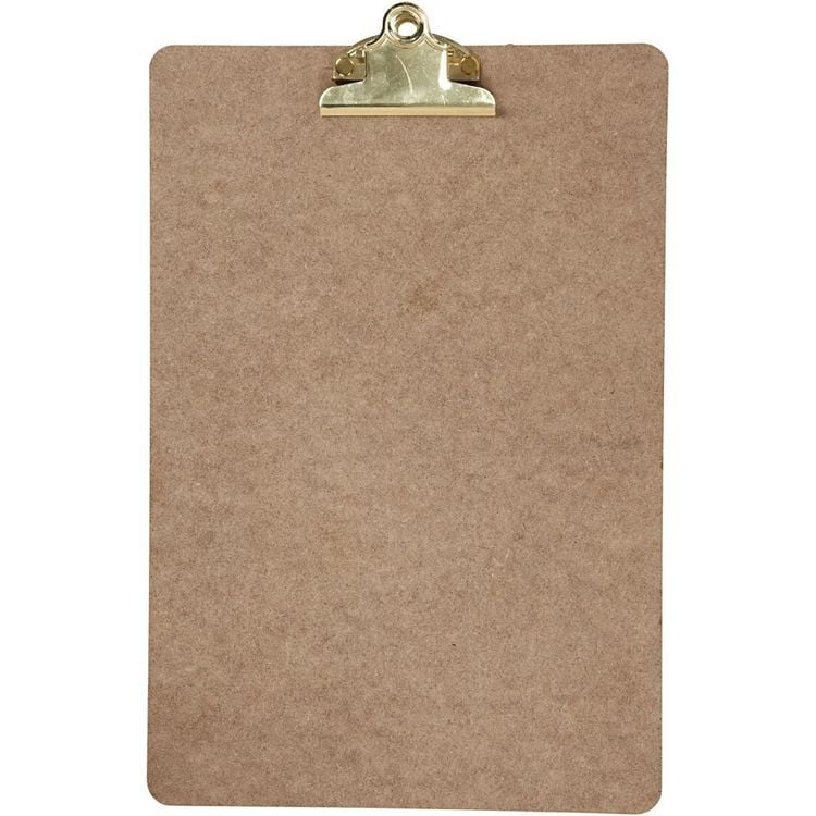 Produktbild: Creativ Company Clipboard, A4, Gr&ouml;&szlig;e 23x34x0,3 cm