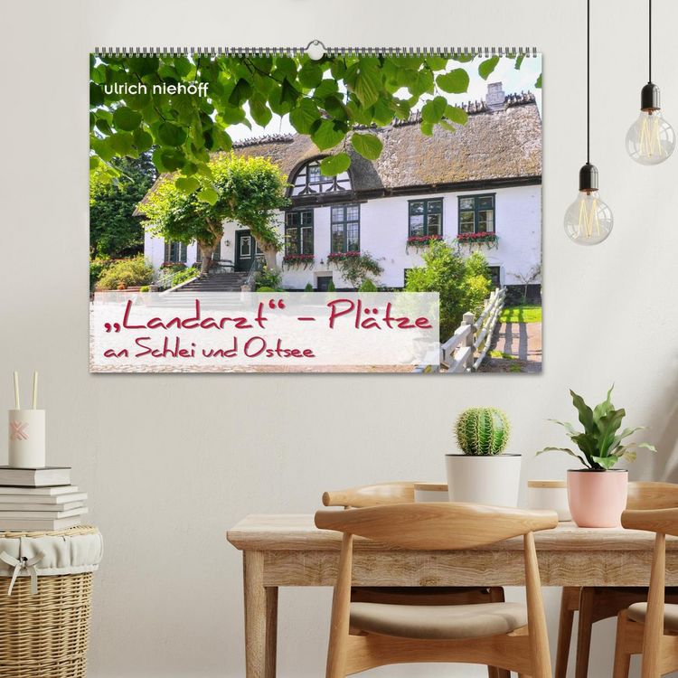 Produktbild: "Landarzt" - Pl&auml;tze an Schlei und Ostsee (Wandkalender 2026 DIN A2 quer), CALVENDO Monatskalender