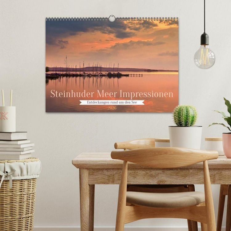Produktbild: Steinhuder Meer Impressionen (Wandkalender 2026 DIN A3 quer), CALVENDO Monatskalender