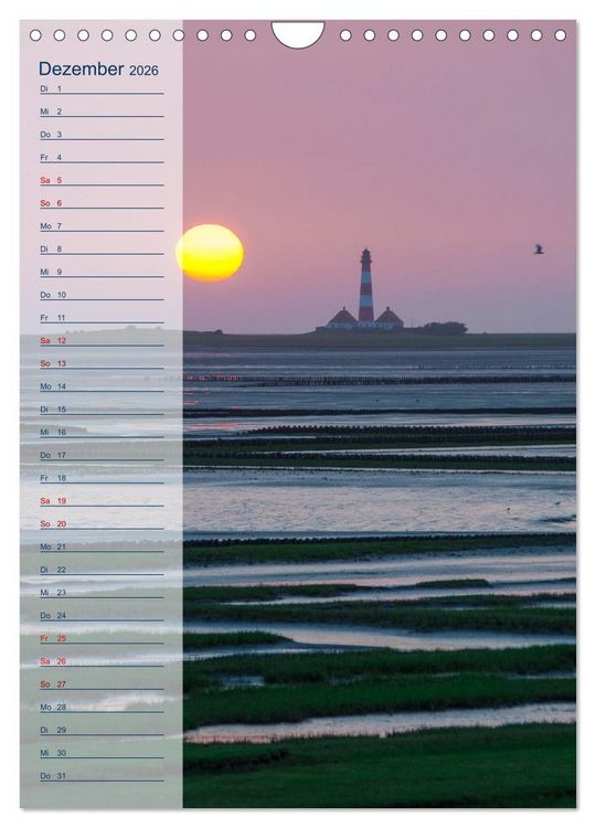Produktbild: Maritim - Geburtstagskalender (Wandkalender 2026 DIN A4 hoch), CALVENDO Monatskalender