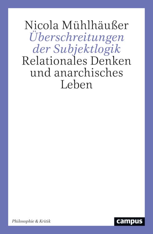 Produktbild: &Uuml;berschreitungen der Subjektlogik