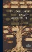 Produktbild: The Demarest Family. Supplement ...