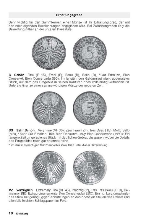 Produktbild: Kleiner deutscher M&uuml;nzkatalog