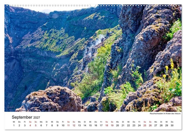 Produktbild: Historisches am Golf von Neapel (hochwertiger Premium Wandkalender 2027 DIN A2 quer), Kunstdruck in Hochglanz