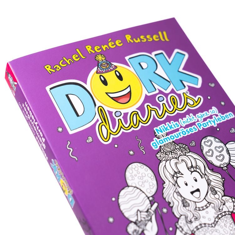 Produktbild: DORK Diaries, Band 02: Nikkis (nicht ganz so) glamour&ouml;ses Partyleben: Mit tollem Bonusmaterial f&uuml;r deine Party