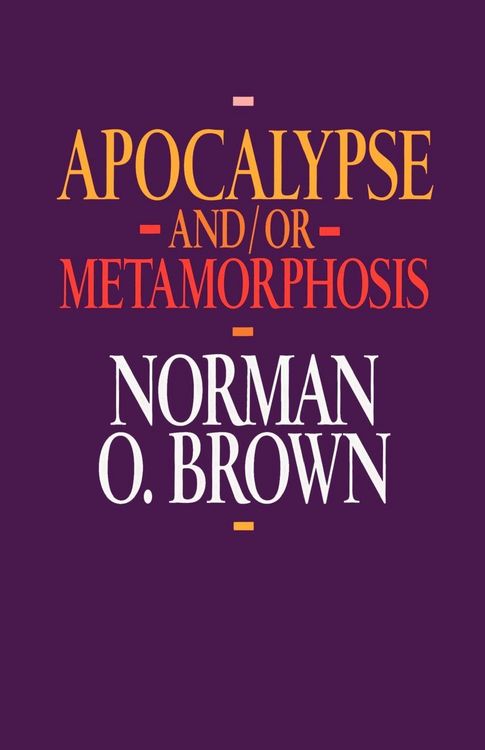 Produktbild: Apocalypse and/or Metamorphosis