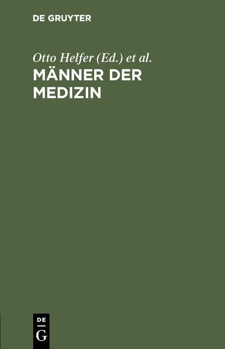 Produktbild: M&auml;nner der Medizin